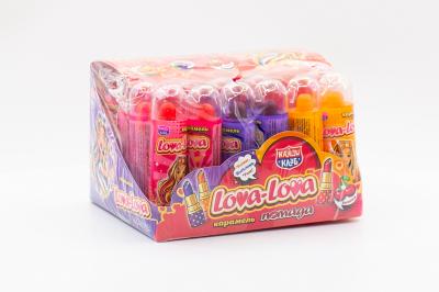 Карамель Канди Клаб Lova-Lova Помада ассорти 4 гр