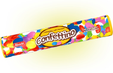 Молочный шоколад в глазури CONFETTINO 30 гр